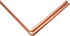 Spirit Hunter 99.9% Copper Dowsing Rod - 2pcs Divining Rods with Bag for Detecting Gold, Water, Ghost Hunting.