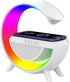 Table Lamp with Bluetooth Speaker, G Bedside Light with 15W Wireless Charger,