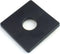 FDXGYH 2 Pcs 1.0 Inch ABS Wall Split Flange Self-Adhesive Tape Square Escutcheon Plate Cover for Faucet Decoration