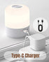 3 Dimmable Portable Baby Night Light, Colors Egg Light for Nursery, Mini Bedside Table Lamp for Kids Adults, Touch