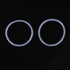 X AUTOHAUX Silicone O-Rings, 18mm OD 16mm ID VMQ Seal Gasket for Compressor Valves, Pack of 20