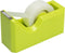 JAM PAPER Colorful Desk Tape Dispensers - Lime Green, Sold Individually