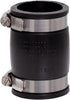 Fernco 1056-150 1-1/2-in. Flexible PVC Pipe Coupling for Cast Iron and Plastic Plumbing Connections 2-Pack by Fernco