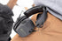 EarClip Universal Belt Clip for Ear Muffs - Neodymium Magnetic Closure - Fits Belts up to 2 Inches - Black