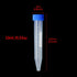 Sterile Centrifuge Tubes, 10ml/0.33oz, Plastic Conical Bottom Tube, 100 Pcs with Blue Screw Cap