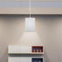 E27 Bulb Luxshiny Square Lamp Shade for Table Lamp and Pendant Light with Compatibility Fabric and Iron Construction