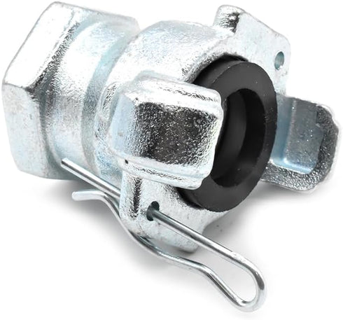 Interstate Pneumatics CU-850 3/4 Inch Female NPT Straight Through Jack Hammer Coupler (Pack of 2)