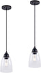 Pendant Lighting Fixture, Hanging Ceiling Lights with E26 Medium Base, Metal Construction