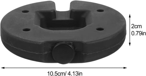 1pcs Levemolo Weighted Iron Base for Floor Lamps Sturdy Desk Lamp Base Diameter Diy Display Stand for Enhanced