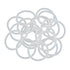X AUTOHAUX Silicone O-Rings - VMQ Seal Gasket for Compressor Valves Pipe Repair, 38mm OD, 31.8mm ID, 3.1mm Width,