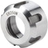 ER25 Clamping Nuts, Metal Collet Nut Chuck Holder for Lathe Machine Tools, M32 1.5-White