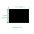 3K Full Carbon Fiber Sheet, 200mm x 300mm x 2mm Plain Weave Panel Plate, Thickness 2mm (Glossy Surface)