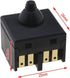 2PCS Angle Grinder Switch for 100mm 4" Push Button Power Switch Replacement Handheld Tool Accessories