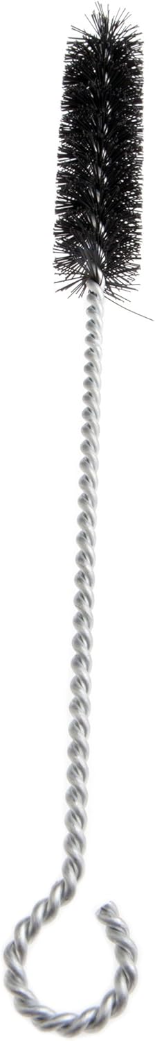 Forney 70469 Nylon Tube Brush, 8-1/2-Inch by 3/4-Inch with Wire Loop Handle