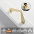 SKFGNX Hardware,A109 Simple Copper Color Wardrobe Drawer Hidden Button Bedside Table Cabinet Hanging Ring Single Hole