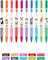 Gel Pens Office School Supplies - Cat 0.38mm Gel Ink Rollerball Pen, Pack of 11