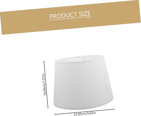 2 Pack ARTIBETTER Drum Lamp Shades for Table Desk Floor Lamps Replacement Lampshades Replacement Chinese Decorative