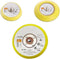 Cryspearl Sanding Disc Backing Pad Set 2/3/5 Inch Hook-Loop for Pneumatic Sander, Rubber