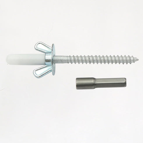 Aiwaiufu 25 Set Hurricane Anchor Kit for Shutter Panels and Doors