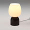 Small LED Table Lamp for Bedroom,RGB Color Changing Desk Light,Remote Control Black