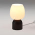 Small LED Table Lamp for Bedroom,RGB Color Changing Desk Light,Remote Control Black