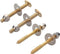Rocky Mountain Goods Toilet Floor Bolt and Screw Kit, Complete Install Kit to Securely Fasten Toilet Bowl