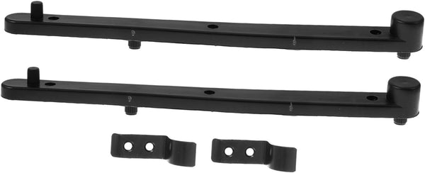 Cabilock Slide Rails for Cabinet Concealed Plastic Grooved for Bedside Tables and