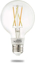 Bulbrite Solana G25 WIFI Connected Edison Filament LED Smart Light Bulb, Clear