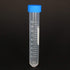 Bettomshin 100Pcs 10ml Round Bottom Centrifuge Tubes with Screw-on Cap, Transparent Mini Plastic Storage Containers