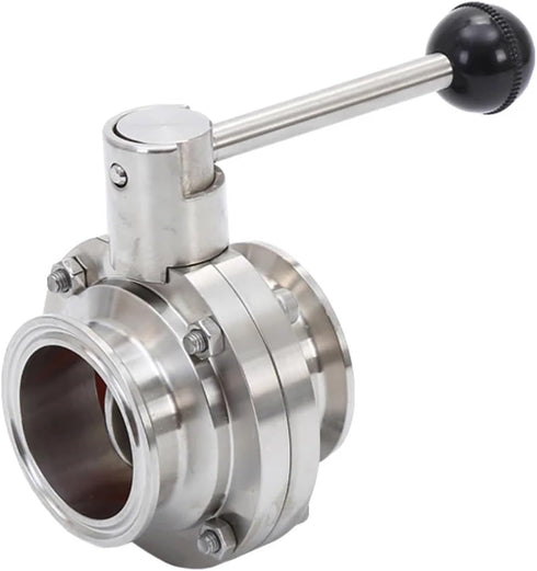 RXDNOZNNK 3/4" 1" 1-1/4" 2 Tri Clamp Valve 304 Stainless Steel For Dairy