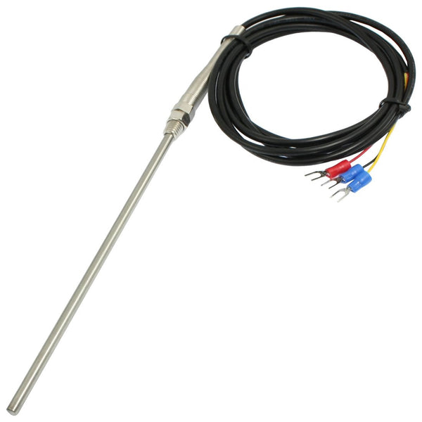 uxcell a12111600ux0491 PT100 Type -200-420 Degree Celsius Thermocouple Probe Sensors 9.8Ft
