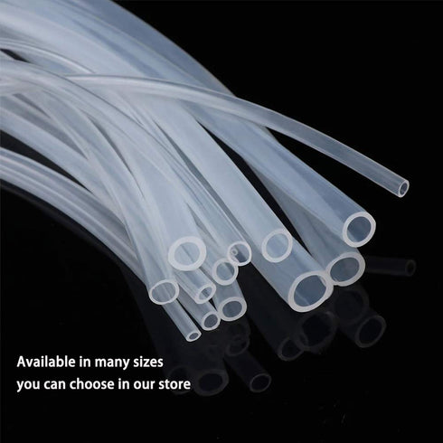 7mm 10mm 10 Hooshing Silicone Tubing ID x OD Ft Food Grade Flexible Pure Silicone Rubber Tubing Hose High Temp