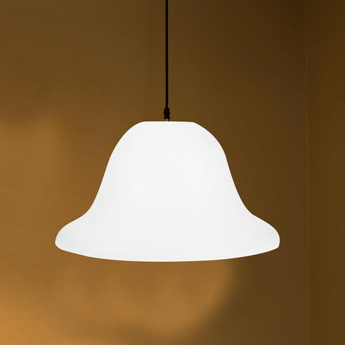 7.48X7.48X4.13In TEHAUX Horseshoe Lampshade Lightweight Plastic Replacement Lamp Shade Cover for Table Floor Pendant