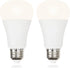 GREENIC 15 Watt LED Light Bulb, Small A19 E26 Base, 100 Watt Equivalent, 3000K Warm White, 2 Pack