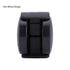 Black Plastic Caster Wheels, 2 inch Locking Small Casters Set of 4 with 16 Screws for Furniture Workbench