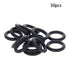 Othmro 50Pcs Nitrile Rubber O-Rings 3.1mm Wire Dia 18mm OD Metric Sealing Nitrile NBR Rubber Washers for Oil or Air Sealing Professional Plumbing Car Repair Air or Gas Connections Black