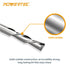 POWERTEC 73004 Spiral Router Bit, Down Cut, 1/4 Inch Cutting Diameter, 1/4” Shank Solid Carbide CNC Bits