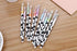 sencoo 12 Pack Colorful Cute Diamond Gel Pens, Candy Color Milky Cow Pens Set for Writing Kawaii Stationery
