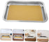 2pcs HANABASS Stainless Steel Dissection Kit Wax-Lined Tray Anatomical Specimen Tray for Science Education