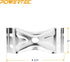 4PK (71427) POWERTEC Kerf Mount Corner Bracket w/Mounting Hardware, Corner Braces for Coffee Table/Desk Legs/Dining