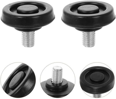 10Pcs FOMIYES Heavy Duty Leveling Feet for Barber Chairs Adjustable Screw-on Furniture Legs for Salon Chair Stability