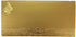 Shagun Envelopes Money Cash Gift - 3 Fold Gold Design Envelope (10 piece) for Indian Wedding, Diwali, Birthday,
