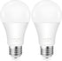 3 Way LED Light Bulbs, 40 60 100 Watt Equivalent, A19 Dimmable, 2700K Warm White, E26 Base, 500-1000-1500LM, 2 Pack