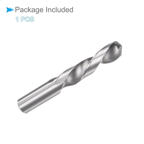Solid Carbide Drill Bits, 7mm Diameter, YG6 Tungsten Carbide Straight Shank Twist Drill Bits