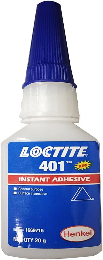 Loctite Instant Adhesive, 401 Prism, 20 Gram Bottle