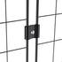 36 Pcs Gridwall Joining Clips, Black Wire Grid Panel Connector for Wall Grid Panels