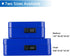 Tray,7.87"x 6.30"x 3.54" KYODOLED Cash Box with Combination Lock,Safe Metal Box for Money,Storage Lock Box with Money