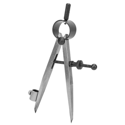 Wing Divider, Adjustable & Lockable Precision Spring Divider Caliper Compass for Metal Workpiece Processing