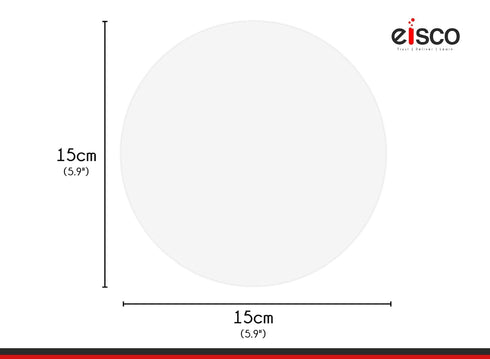 Eisco Labs Qualitative Filter Paper, 15cm, Pack of 100