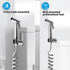 TONGNIDA Set Handheld Bidet Sprayer for Toilet Kit,Stainless Steel Muslim Shower Toilet Bidet Faucets Attachment